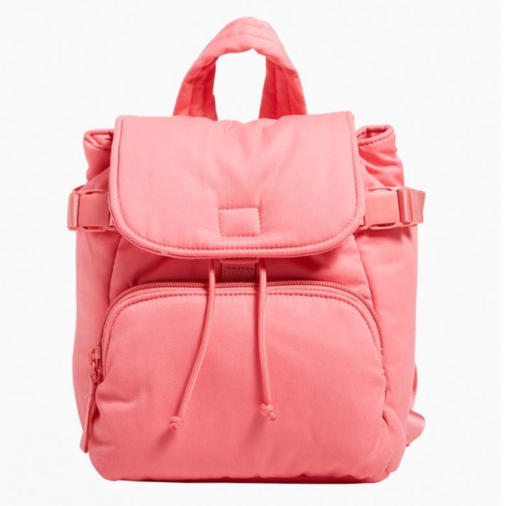 Vera Bradley Utility Mini Backpack in Rouge Rose